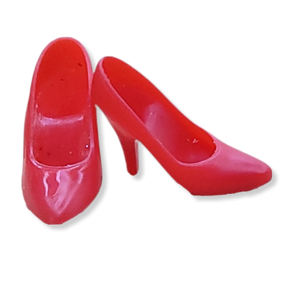Barbie 80s Superstar Skinny Heels Pumps Closed Toe Stiletto Philippines Vtg